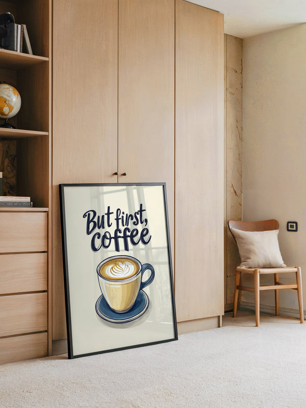 Kaffeetasse Illustration Vintage-Stil