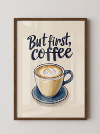 Kaffeetasse Illustration Vintage-Stil