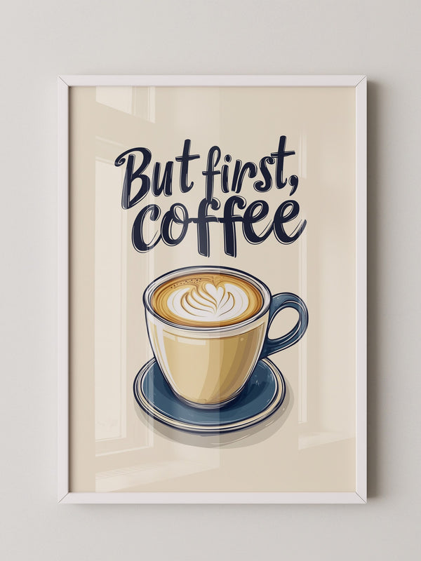 Kaffeetasse Illustration Vintage-Stil