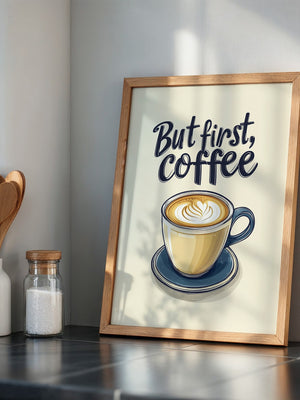 Kaffeetasse Illustration Vintage-Stil