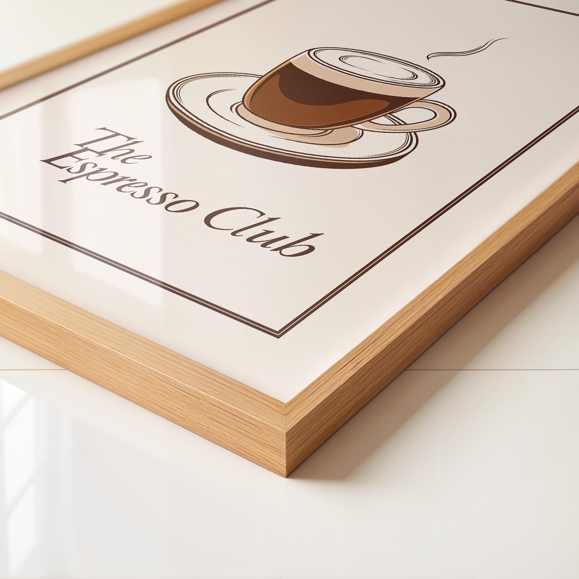 Espresso Tasse Minimalistisch