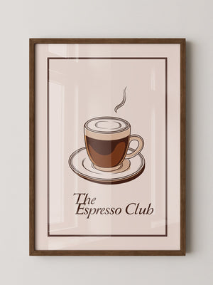 Espresso Tasse Minimalistisch