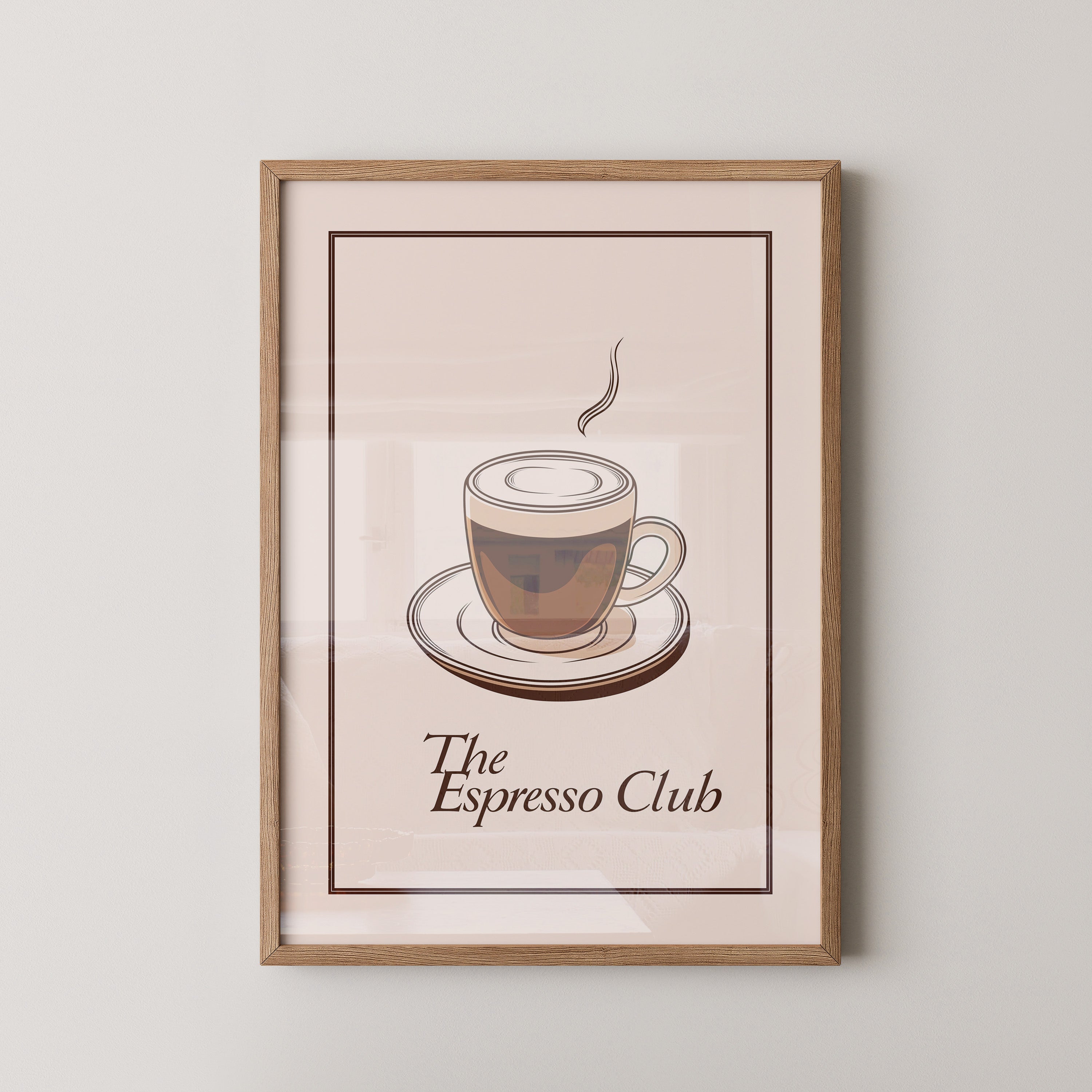 Espresso Tasse Minimalistisch