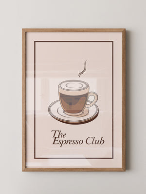 Espresso Tasse Minimalistisch