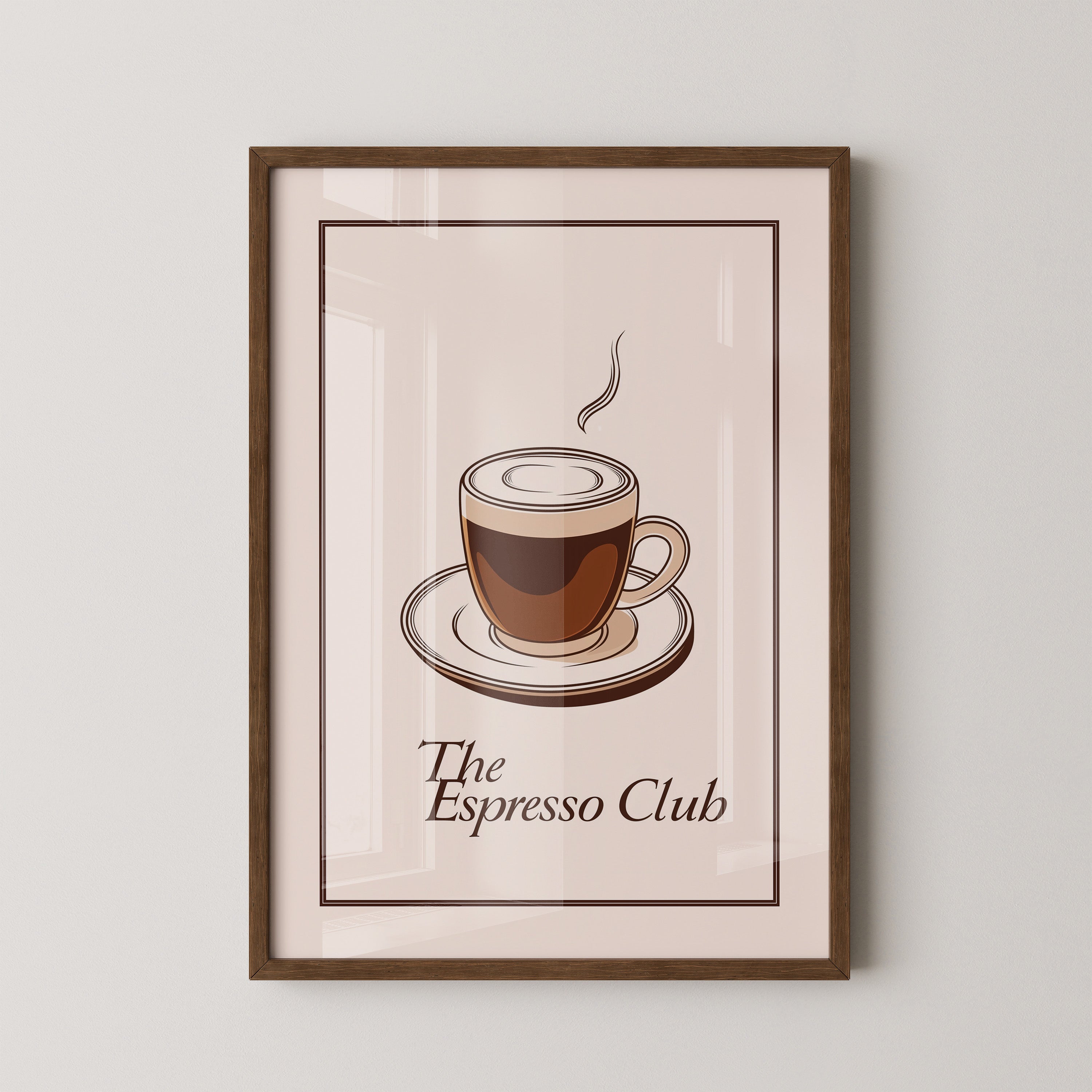 Espresso Tasse Minimalistisch