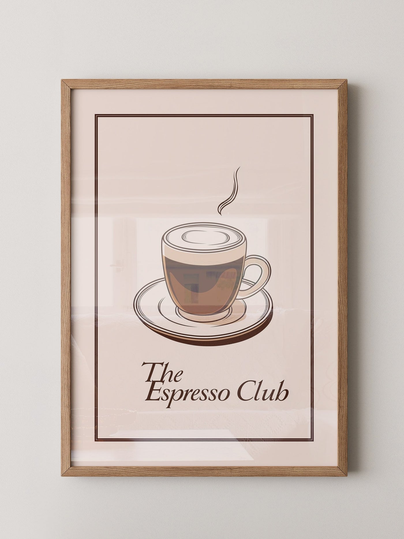 Espresso Tasse Minimalistisch