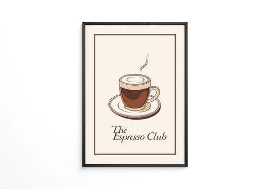 Espresso Tasse Minimalistisch