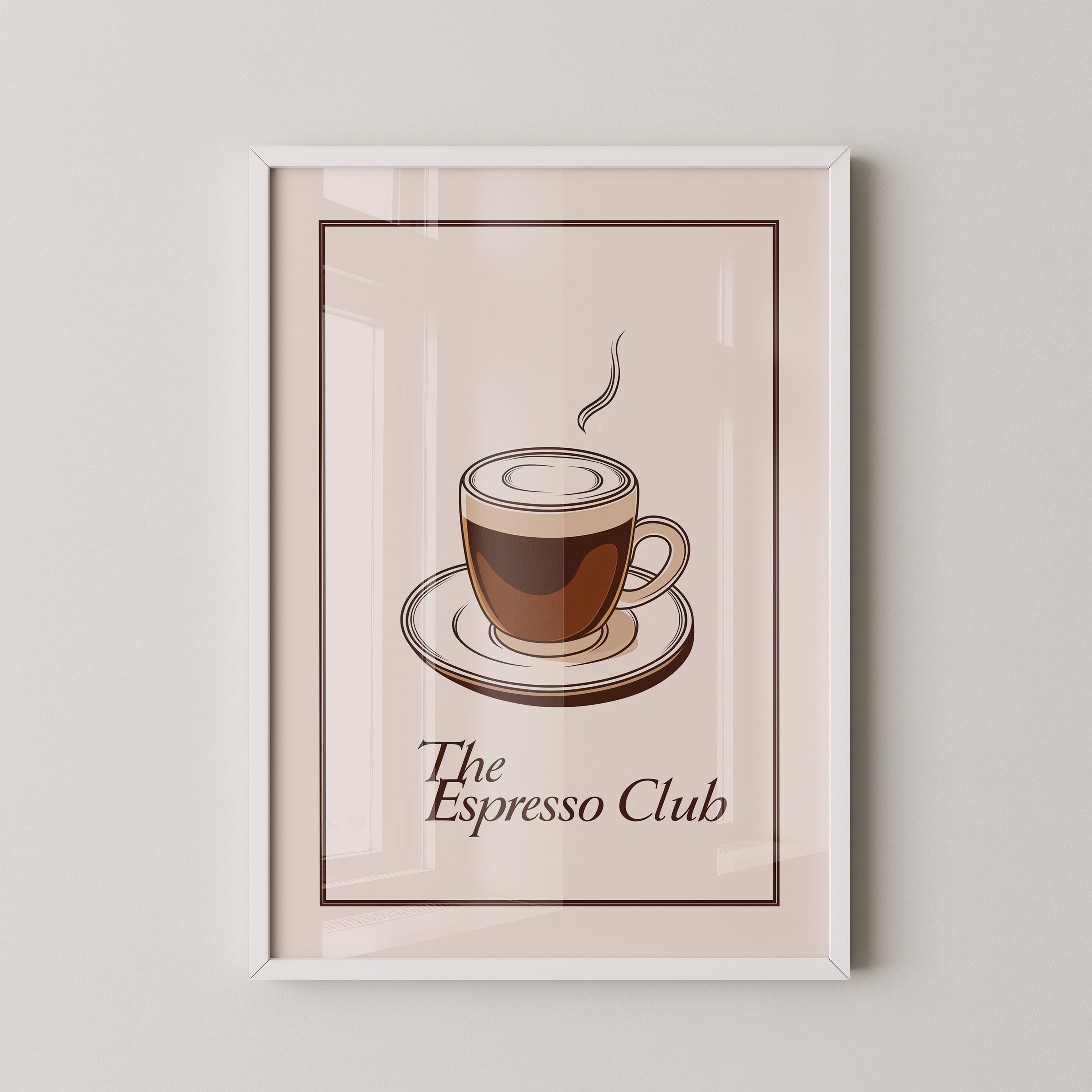 Espresso Tasse Minimalistisch