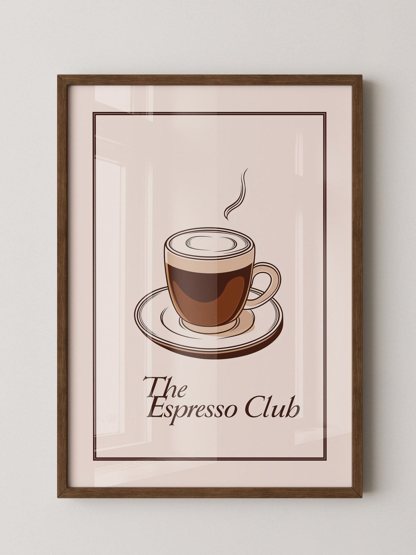 Espresso Tasse Minimalistisch