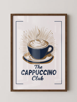 Cappuccino Tasse retro Grafik