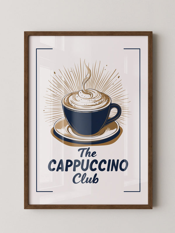 Cappuccino Tasse retro Grafik