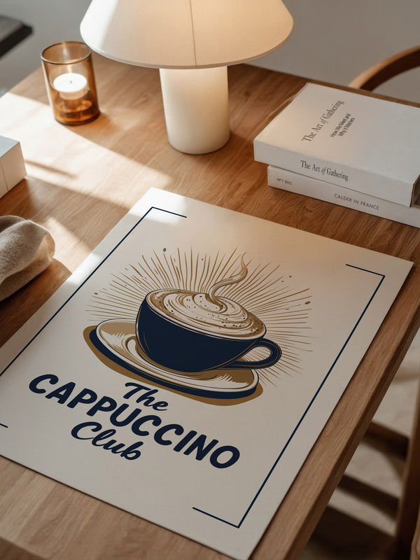 Cappuccino Tasse retro Grafik