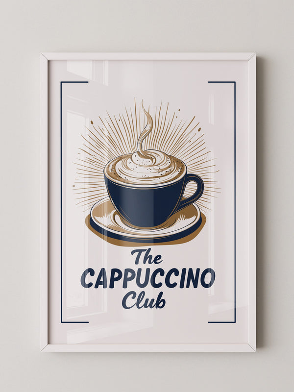 Cappuccino Tasse retro Grafik