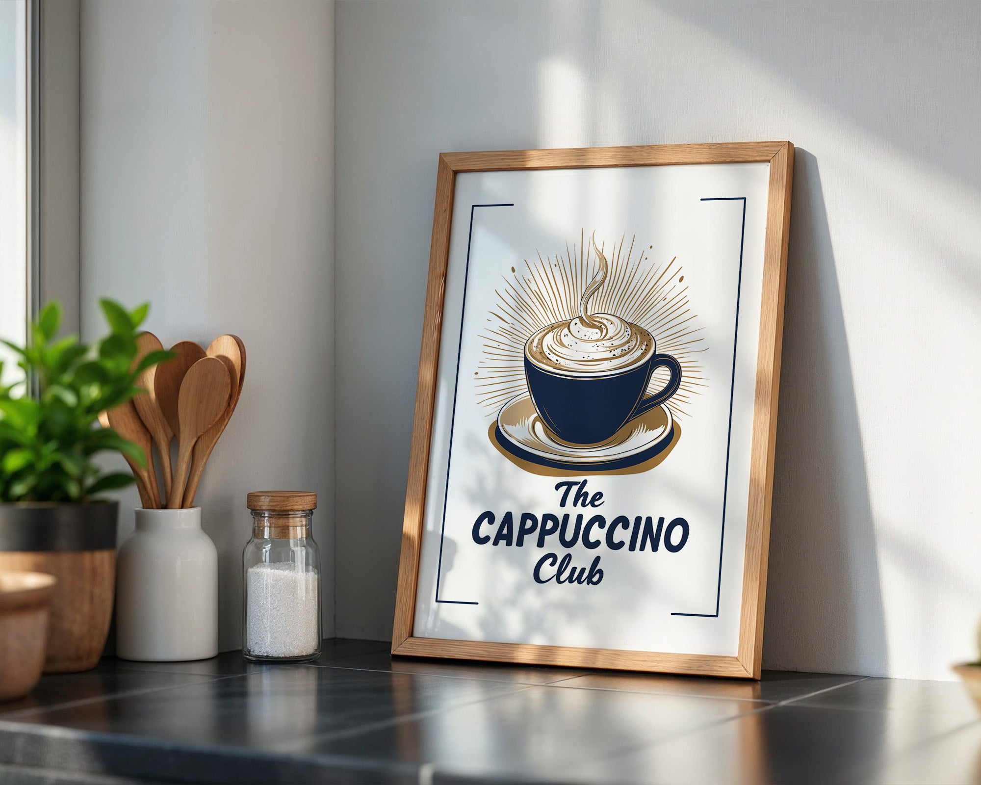 Cappuccino Tasse retro Grafik
