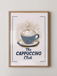 Cappuccino Tasse retro Grafik