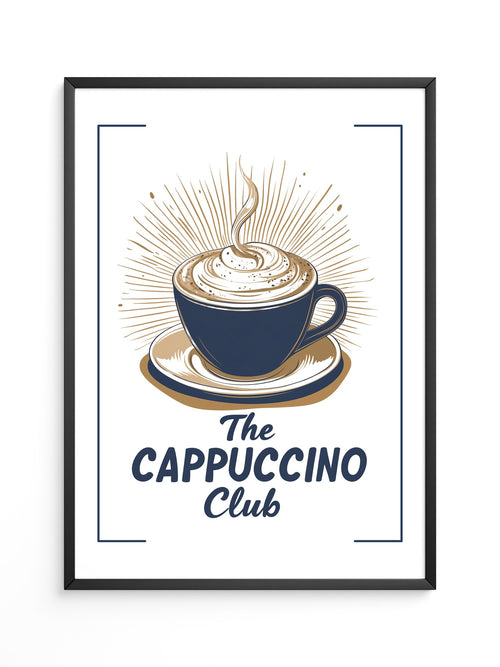 Cappuccino Tasse retro Grafik