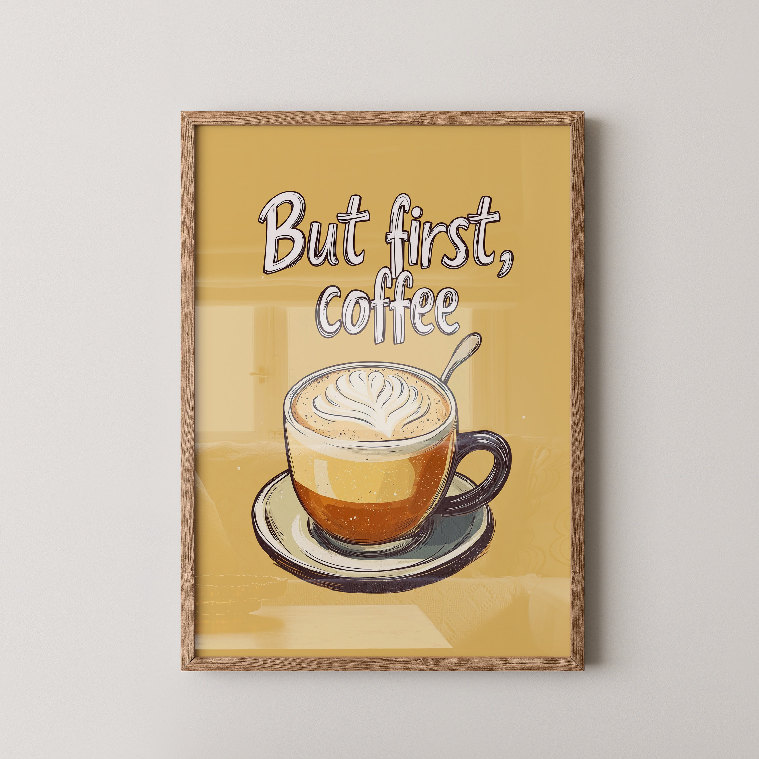 Kaffeetasse Kunst Retro