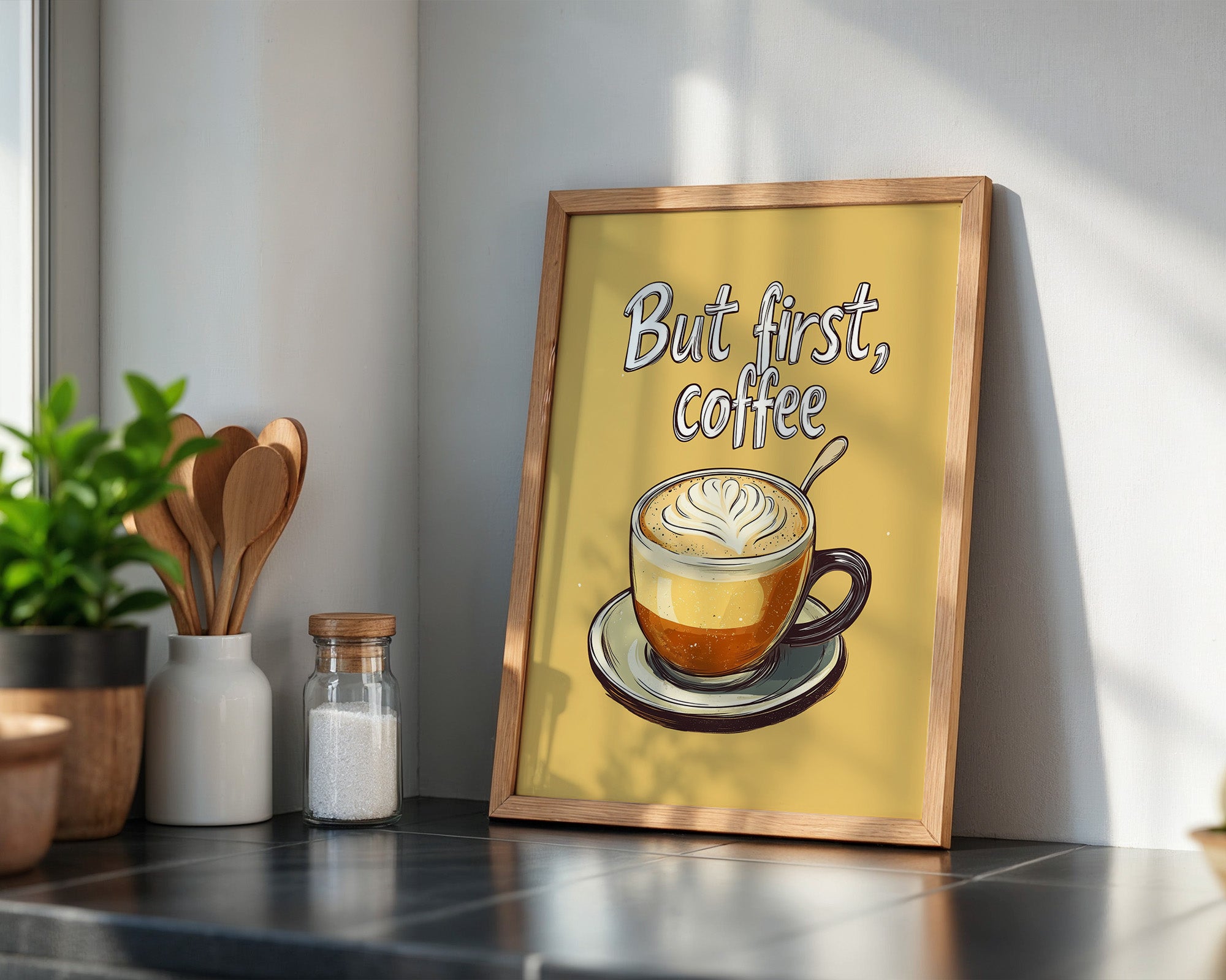 Kaffeetasse Kunst Retro