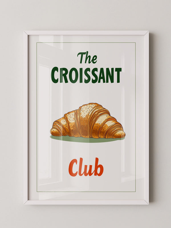 Croissant rustikal Grafik