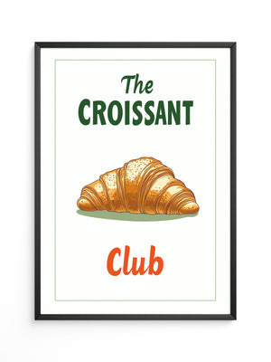 Croissant rustikal Grafik