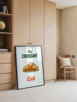 Croissant rustikal Grafik