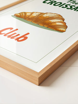 Croissant rustikal Grafik