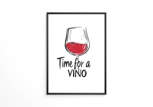 Weinglas Rot Minimalistisch