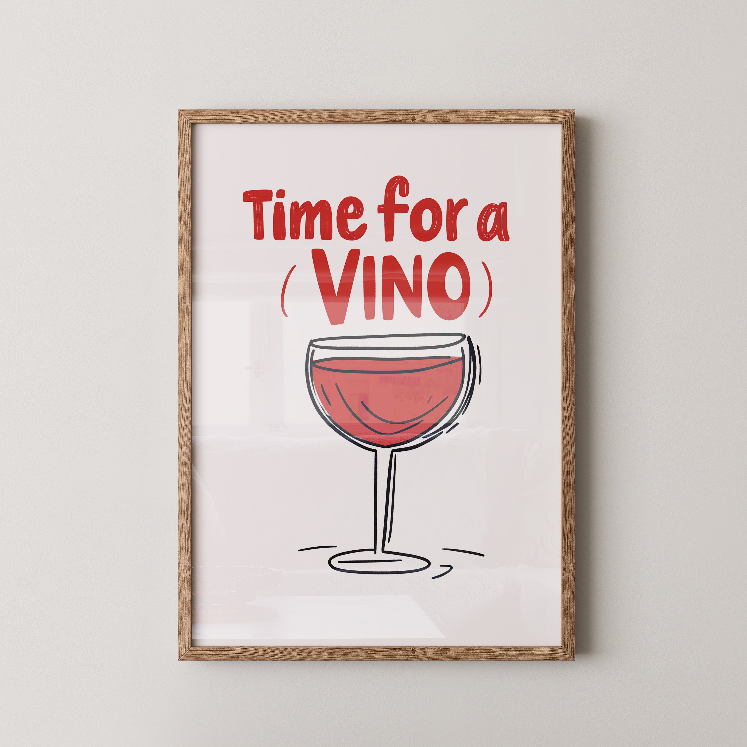 Weinglas Rot Vintage-Stil