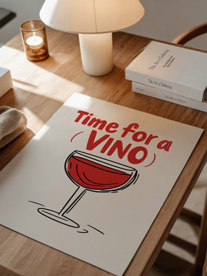 Weinglas Rot Vintage-Stil
