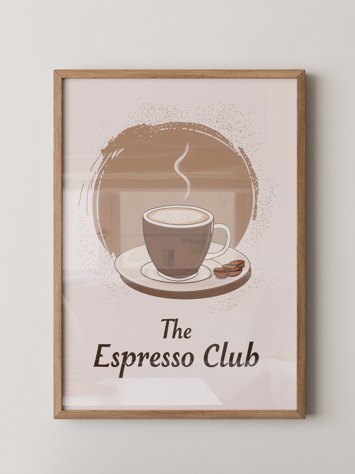 Espressotasse Braun Vintage