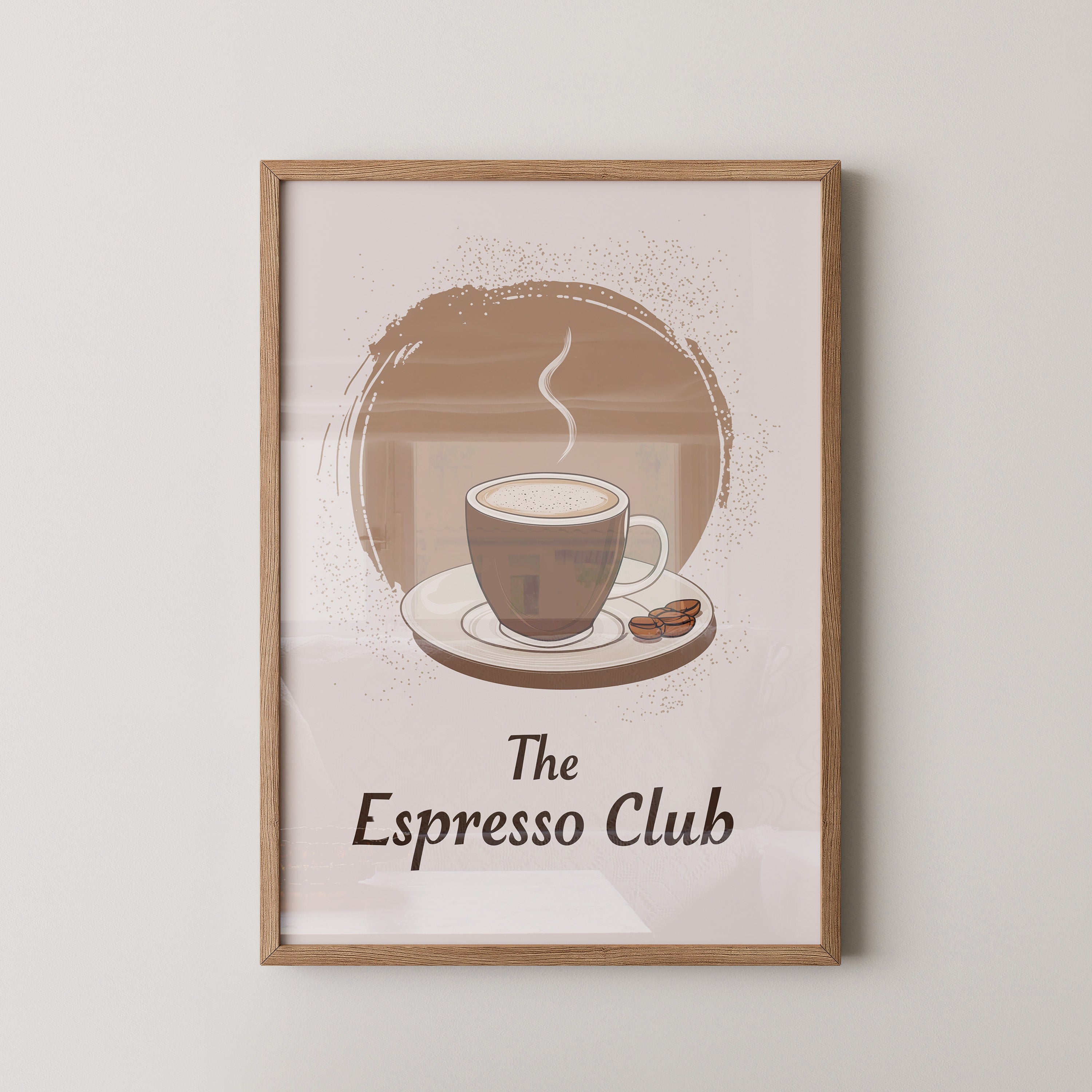 Espressotasse Braun Vintage