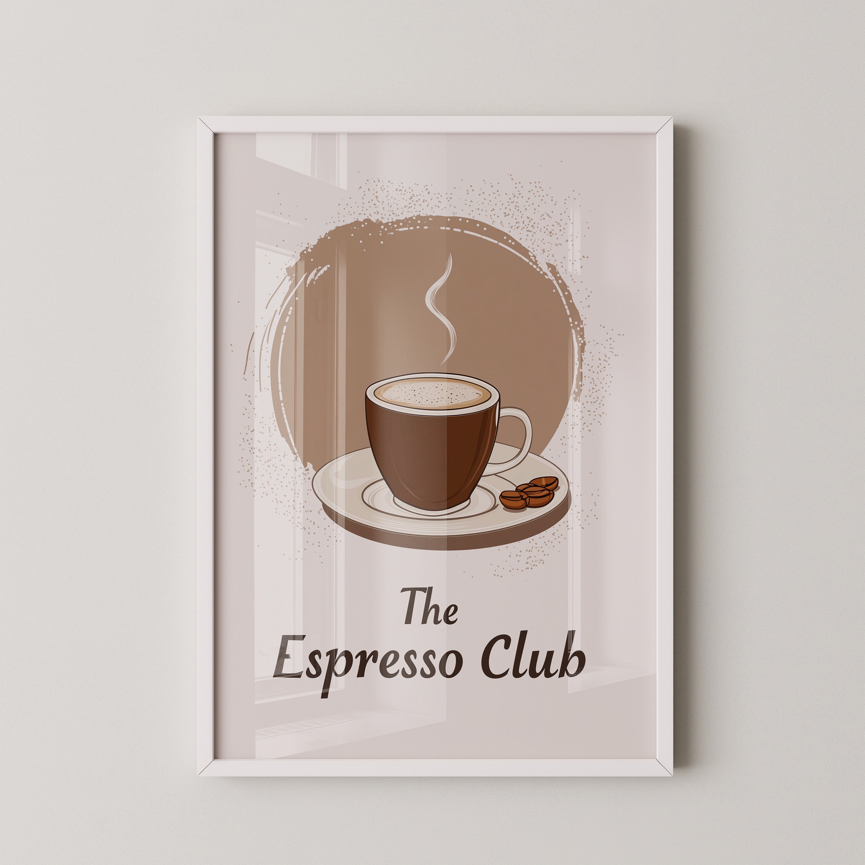 Espressotasse Braun Vintage