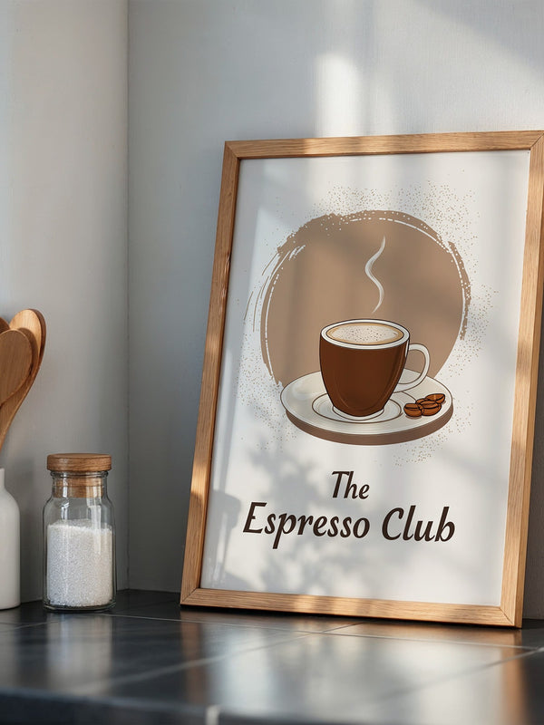 Espressotasse Braun Vintage