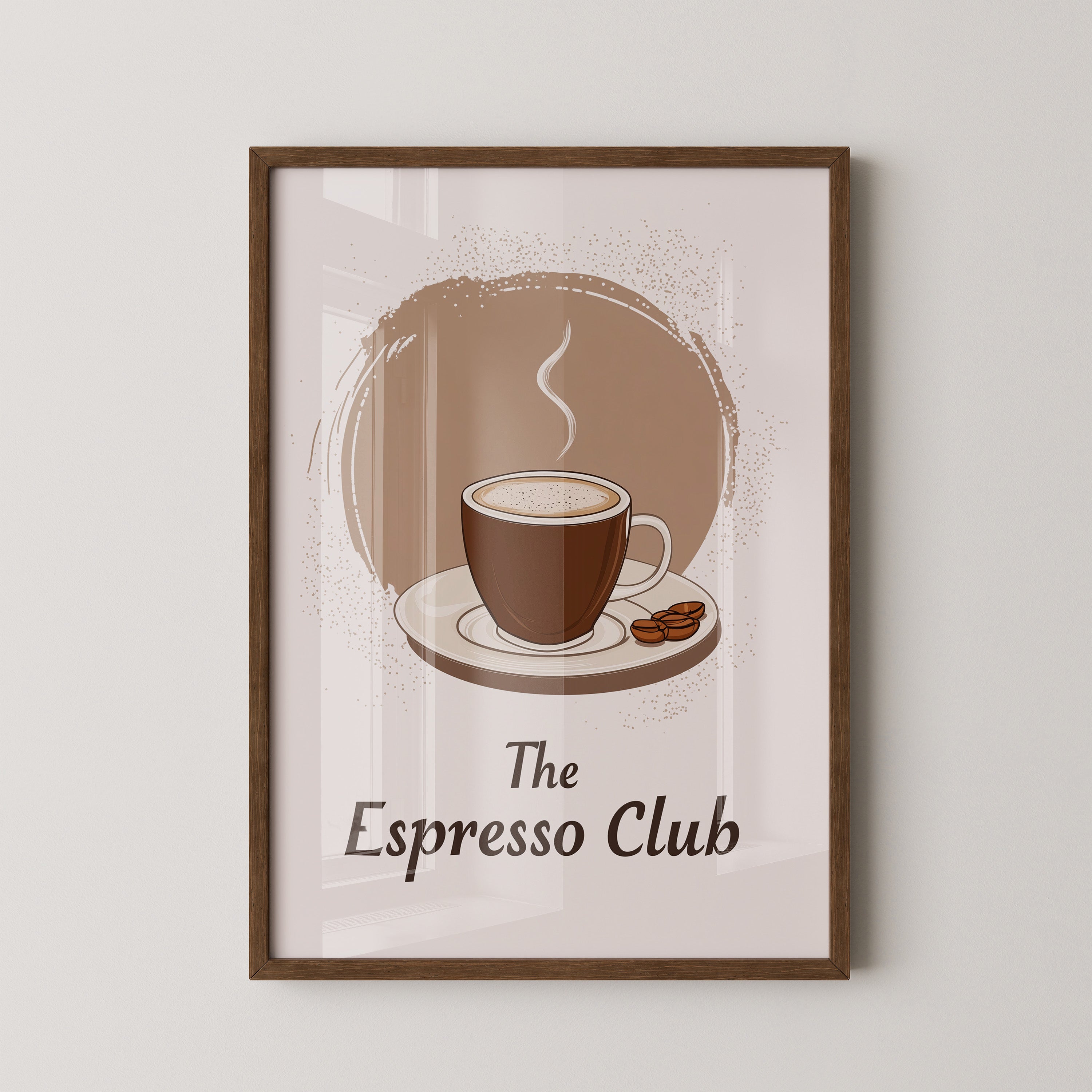 Espressotasse Braun Vintage