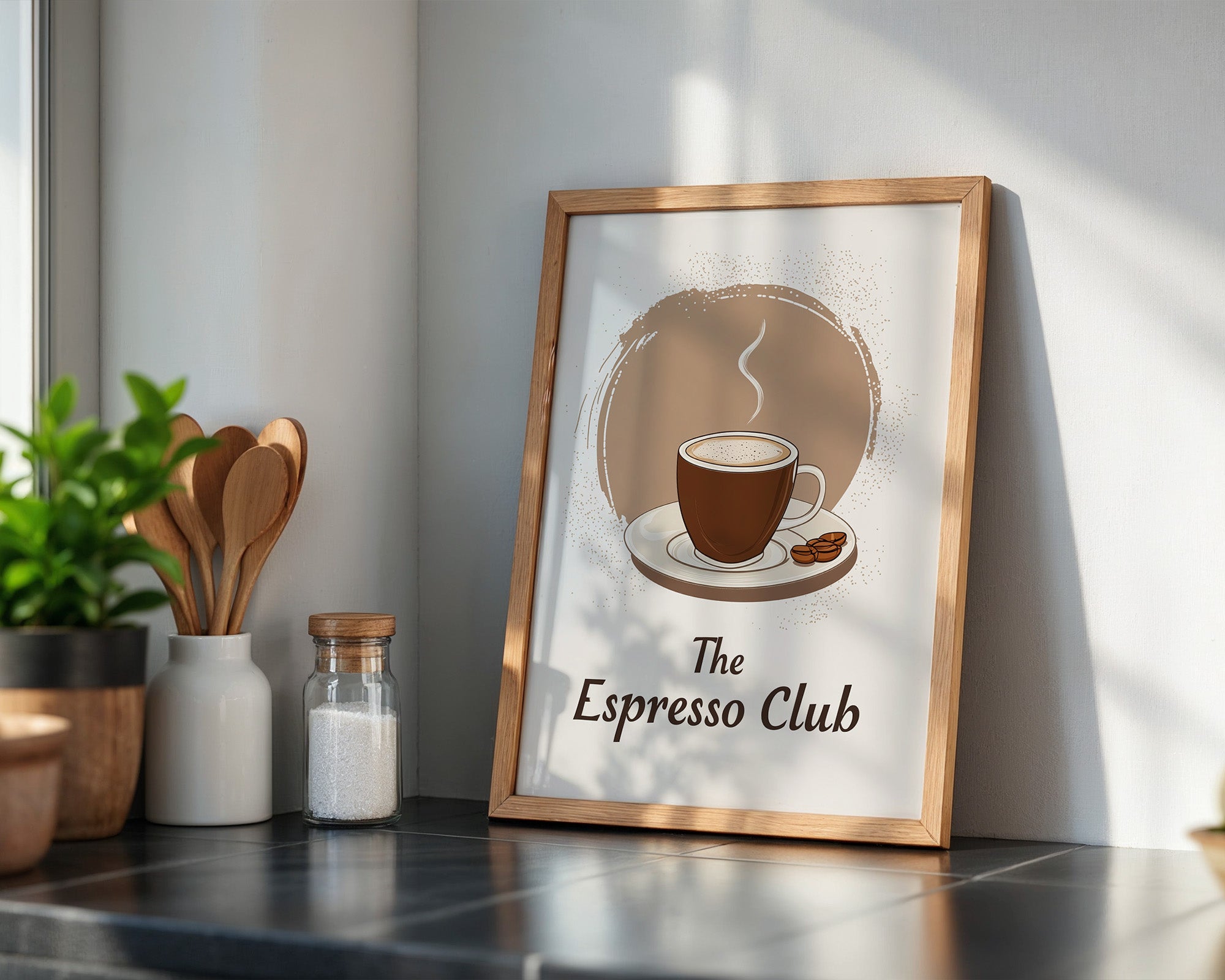 Espressotasse Braun Vintage