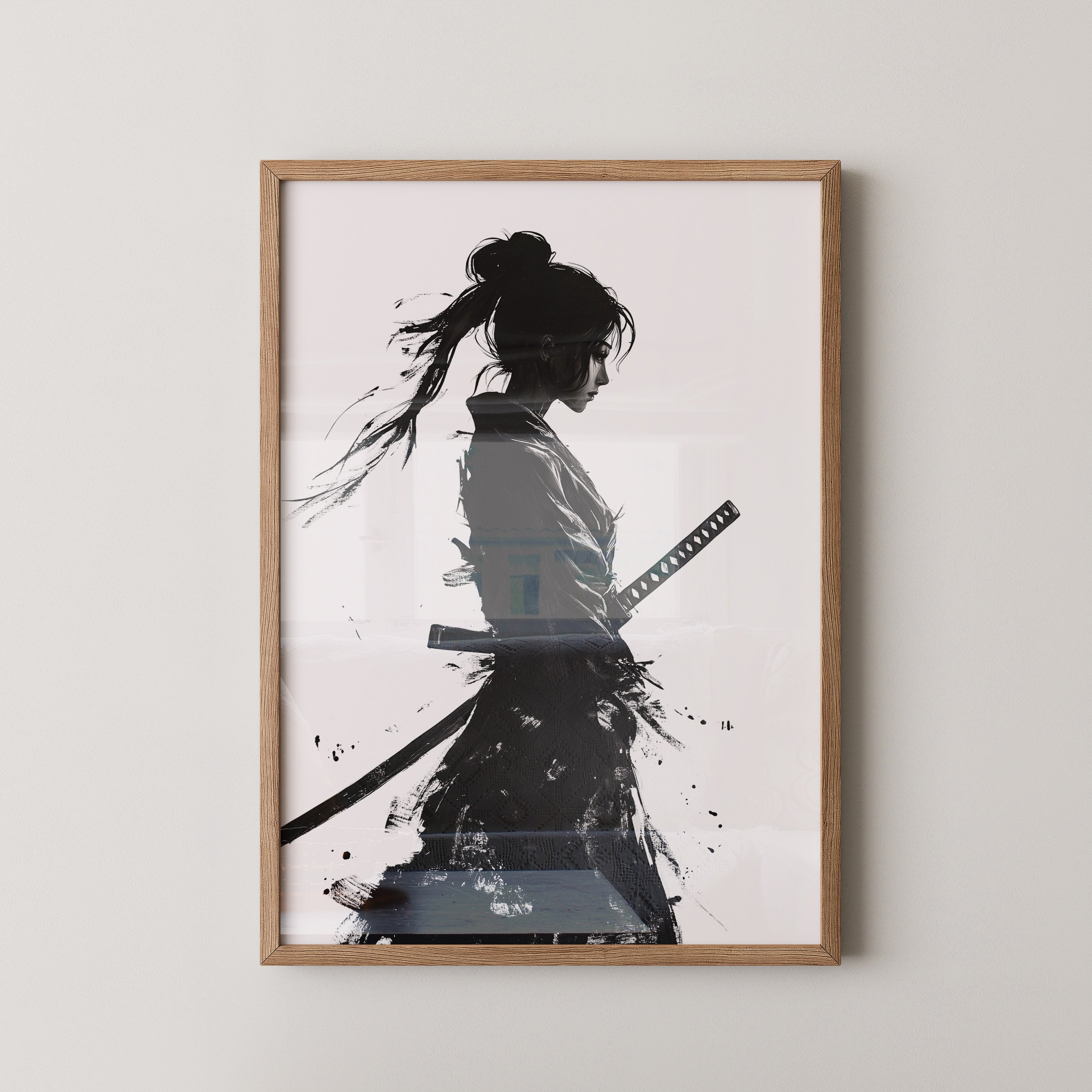 Onna-bugeisha Samurai Frau