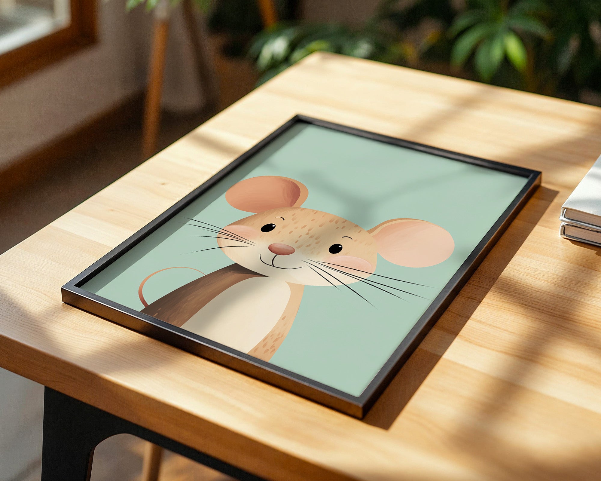 Niedliche Maus Pastellfarben