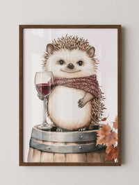 Igel Wein Herbststimmung