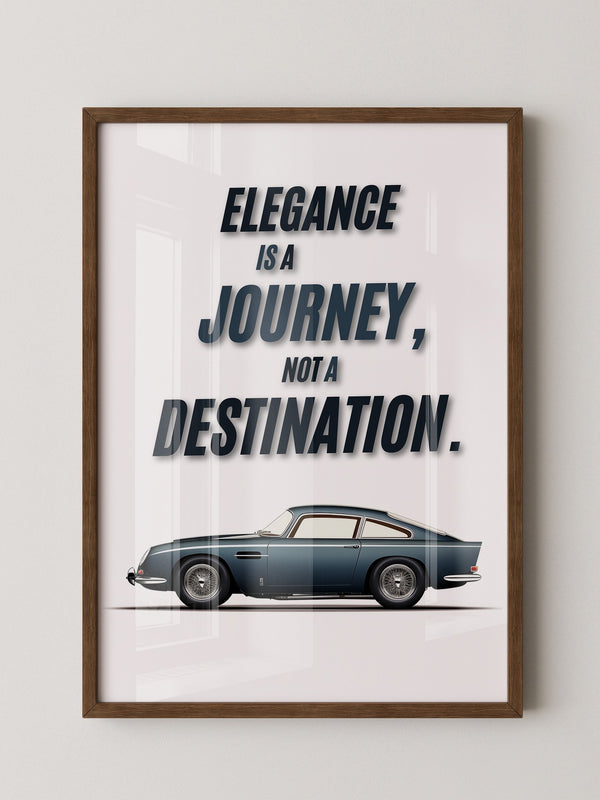 Klassisches Auto Eleganz Blau