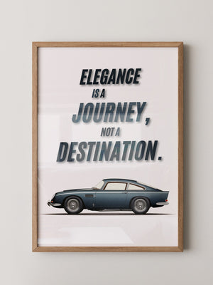 Klassisches Auto Eleganz Blau