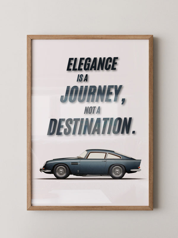 Klassisches Auto Eleganz Blau