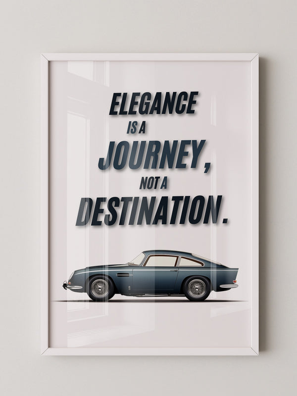 Klassisches Auto Eleganz Blau