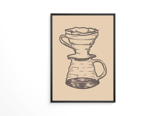 Kaffeefilter minimalistisch