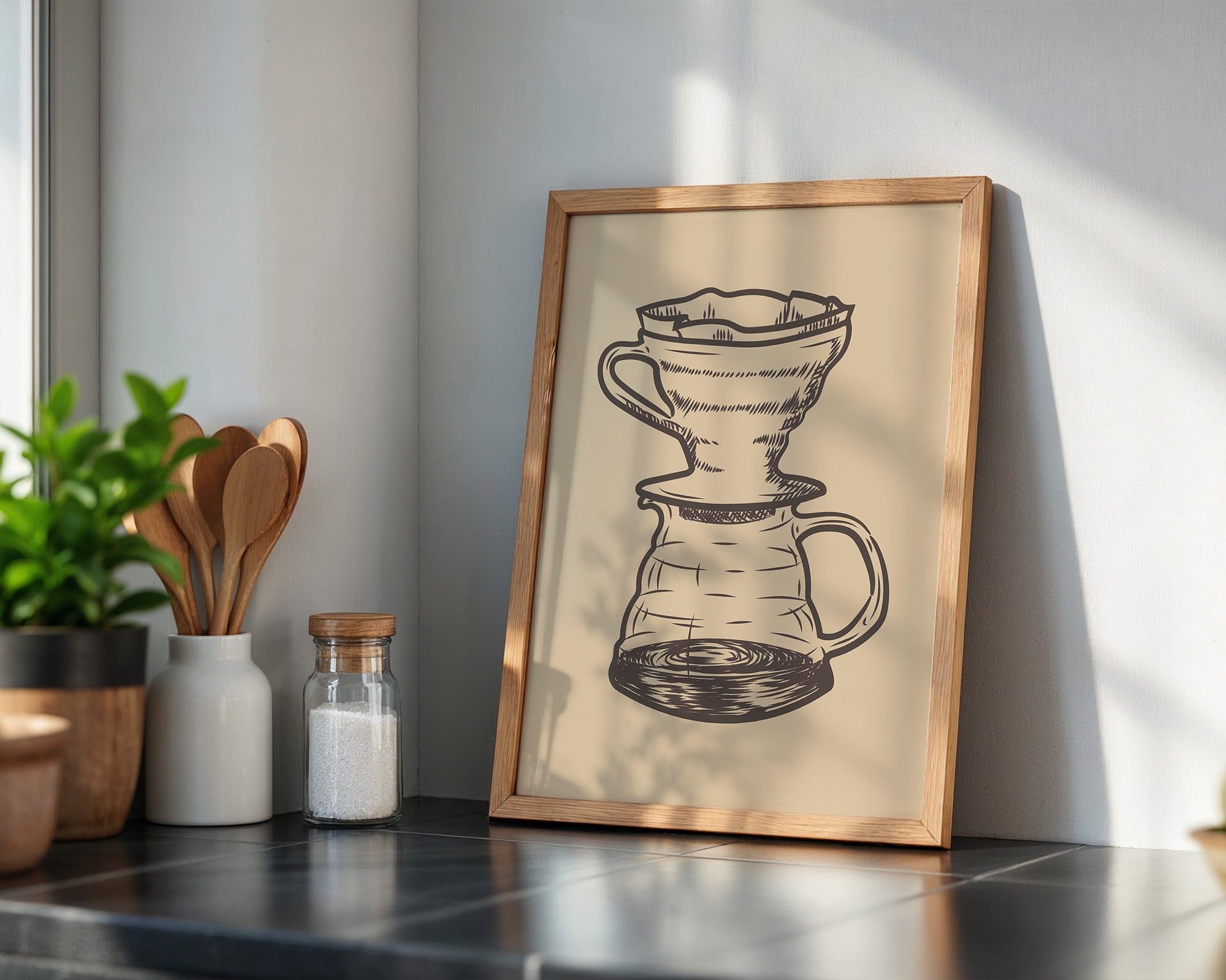 Kaffeefilter minimalistisch