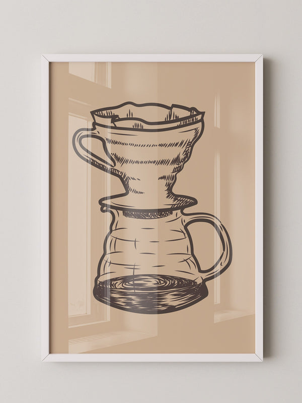 Kaffeefilter minimalistisch