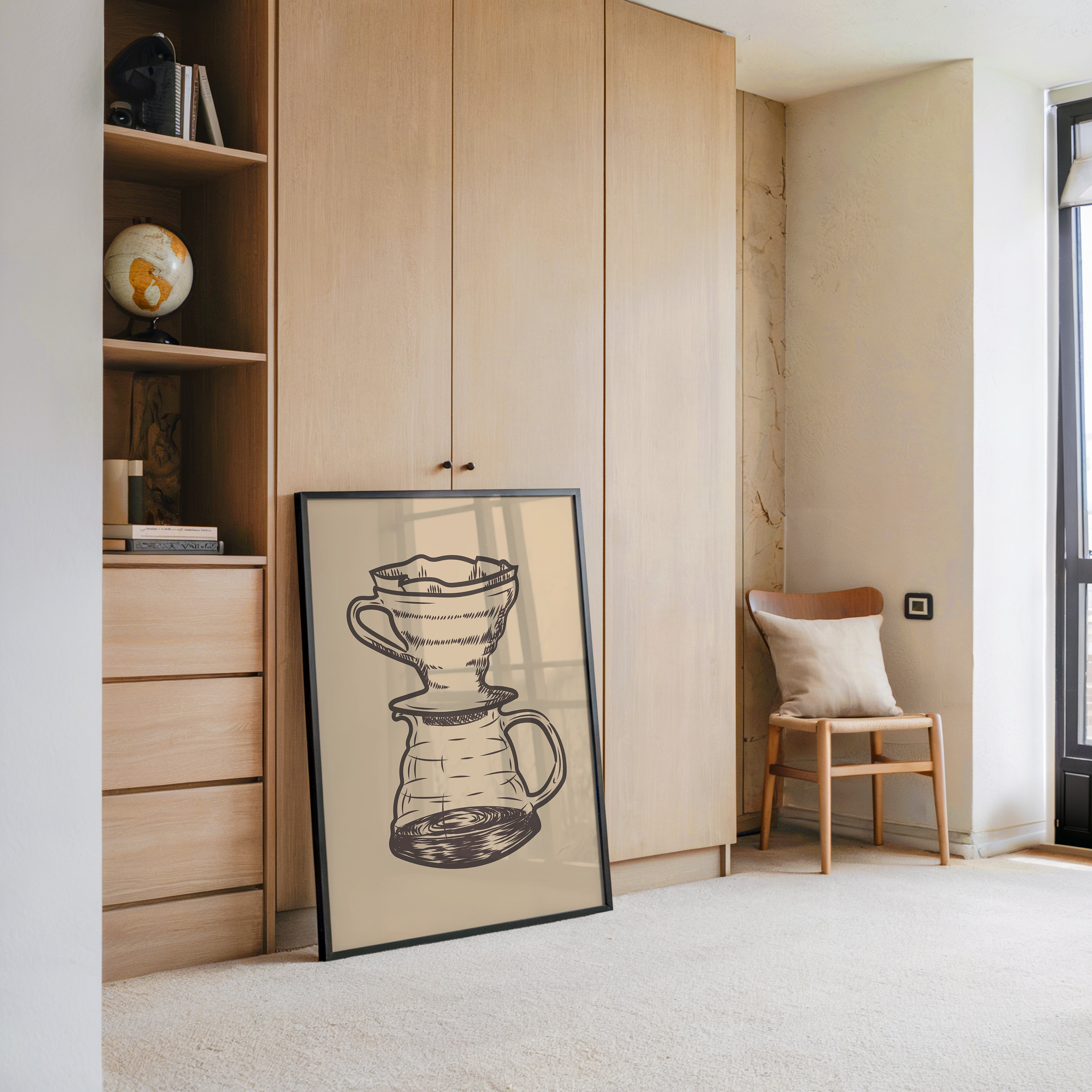 Kaffeefilter minimalistisch