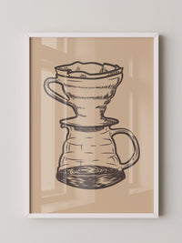 Kaffeefilter minimalistisch