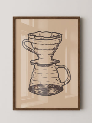 Kaffeefilter minimalistisch