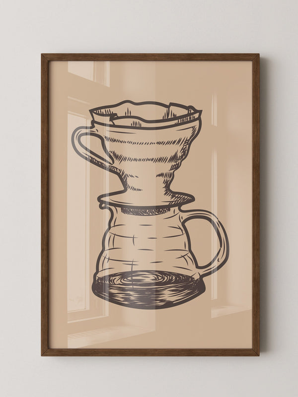 Kaffeefilter minimalistisch