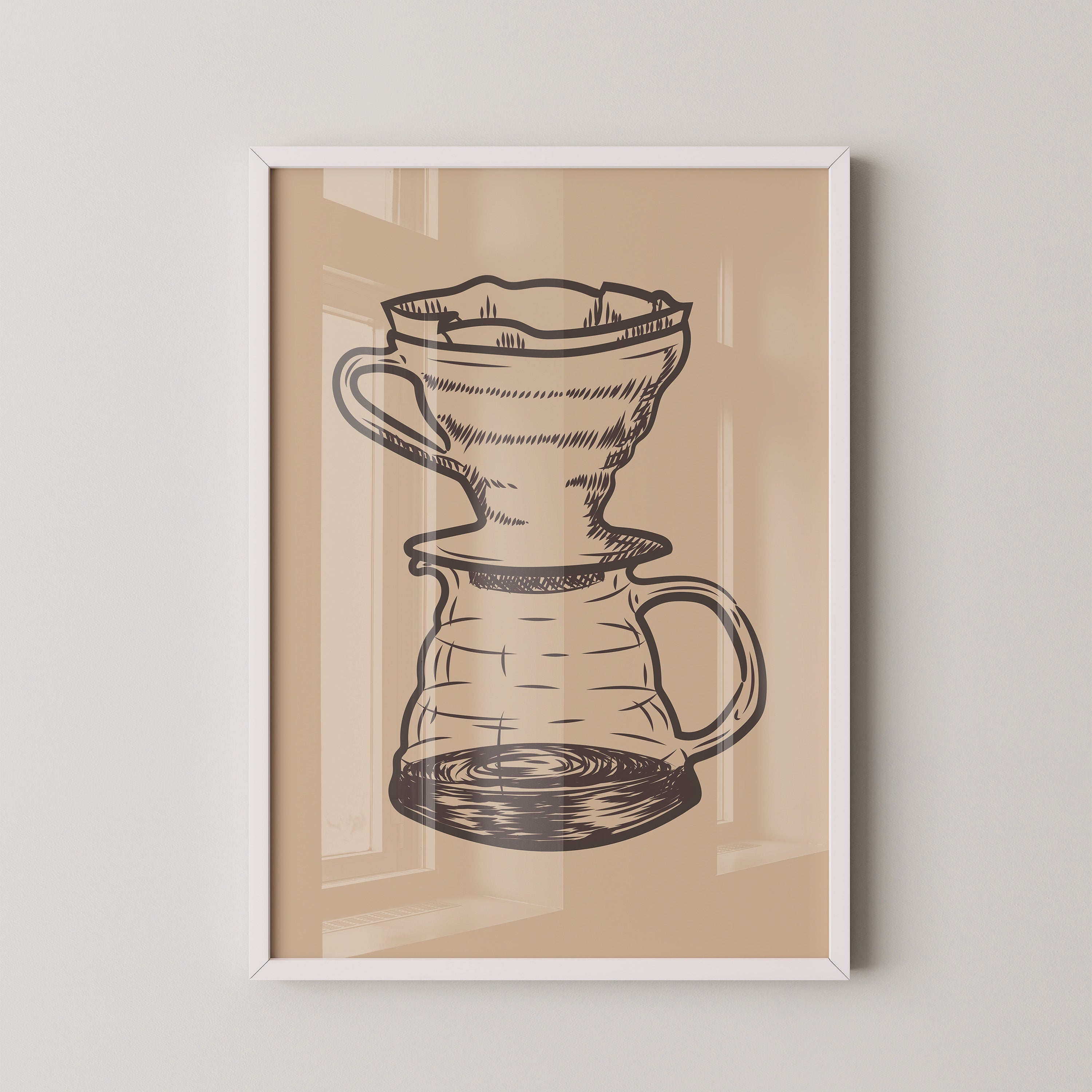 Kaffeefilter minimalistisch